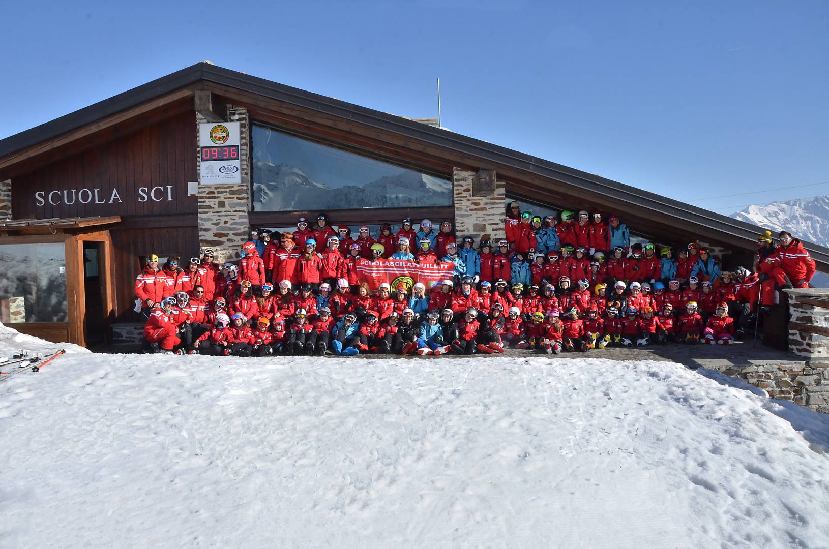tre9 group ski school la thuile  valle d'aosta italia
