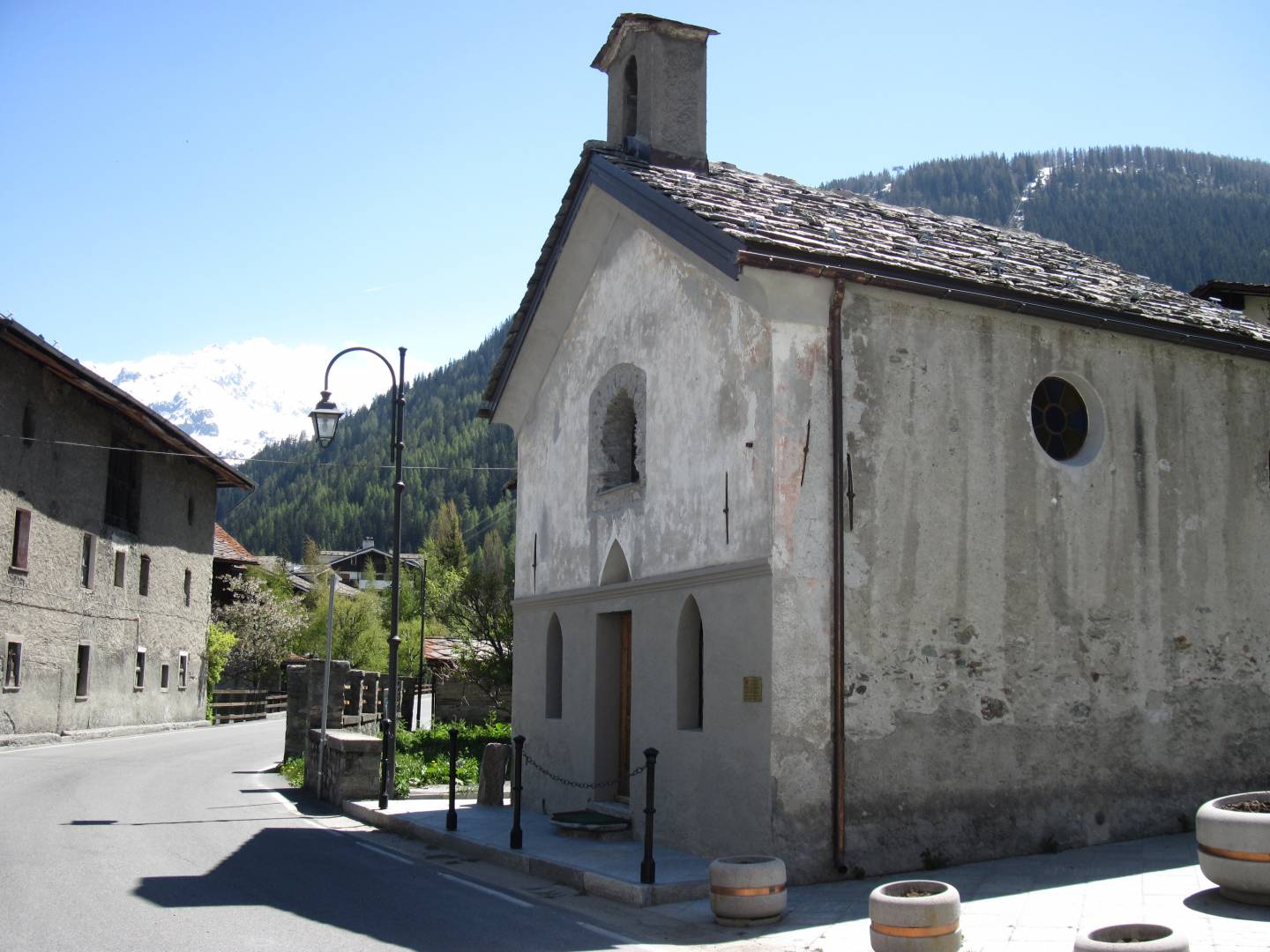 cappella di santa barbara la thuile valle d'aosta   italia 